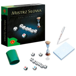 Alexander Gra dla całej rodziny Mistrz słowa - układanie liter GR0794