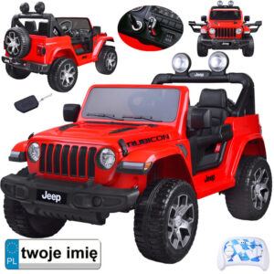 Autko na akumulator Jeep Wrangler Rubicon PA0223 CZ