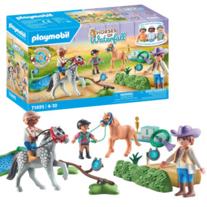 Playmobil Klocki 46-ele. Horses Of Waterfall Zawody jeździeckie ZA6716